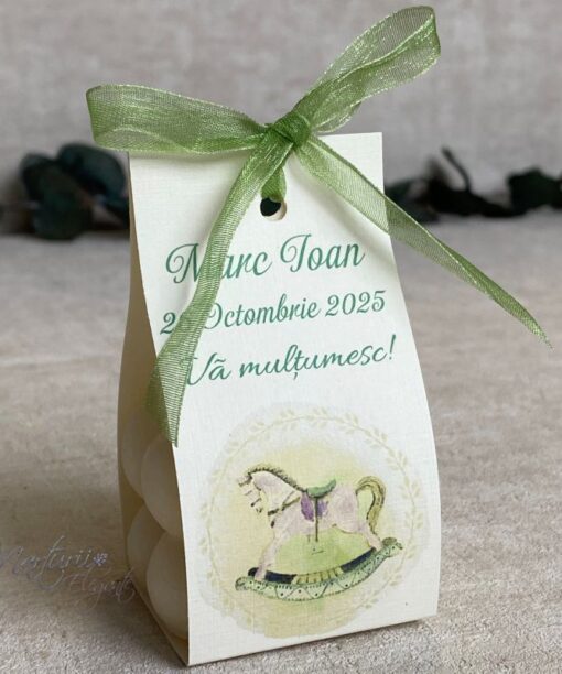 Marturie Botez Eleganta Calut Carusel Verde Olive