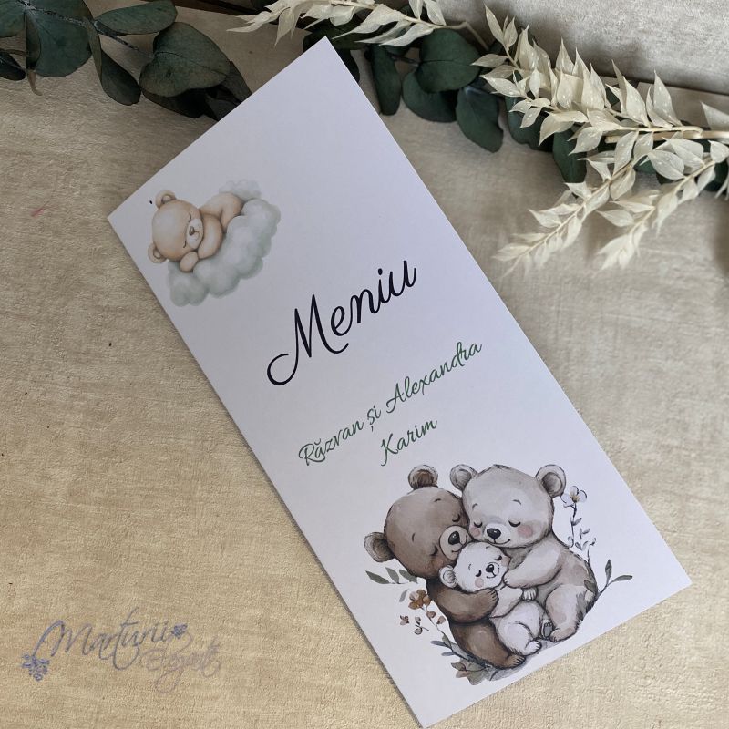 Meniu Nunta si Botez Familie de Ursuleti
