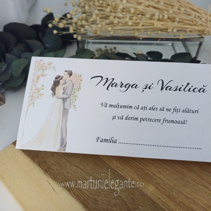 Plicuri de Bani Nunta Miri Eleganti si Model Floral Pastel Elegante 1